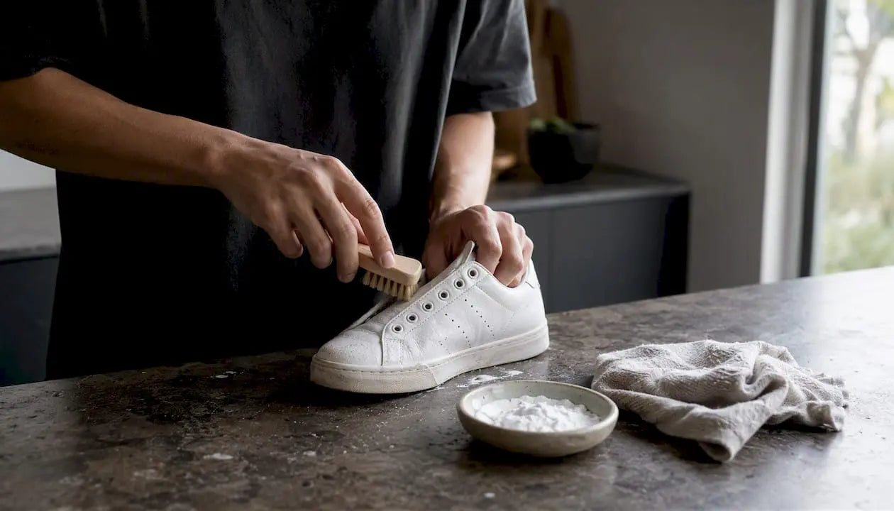 Cómo limpiar zapatillas blancas y mantenerlas frescas